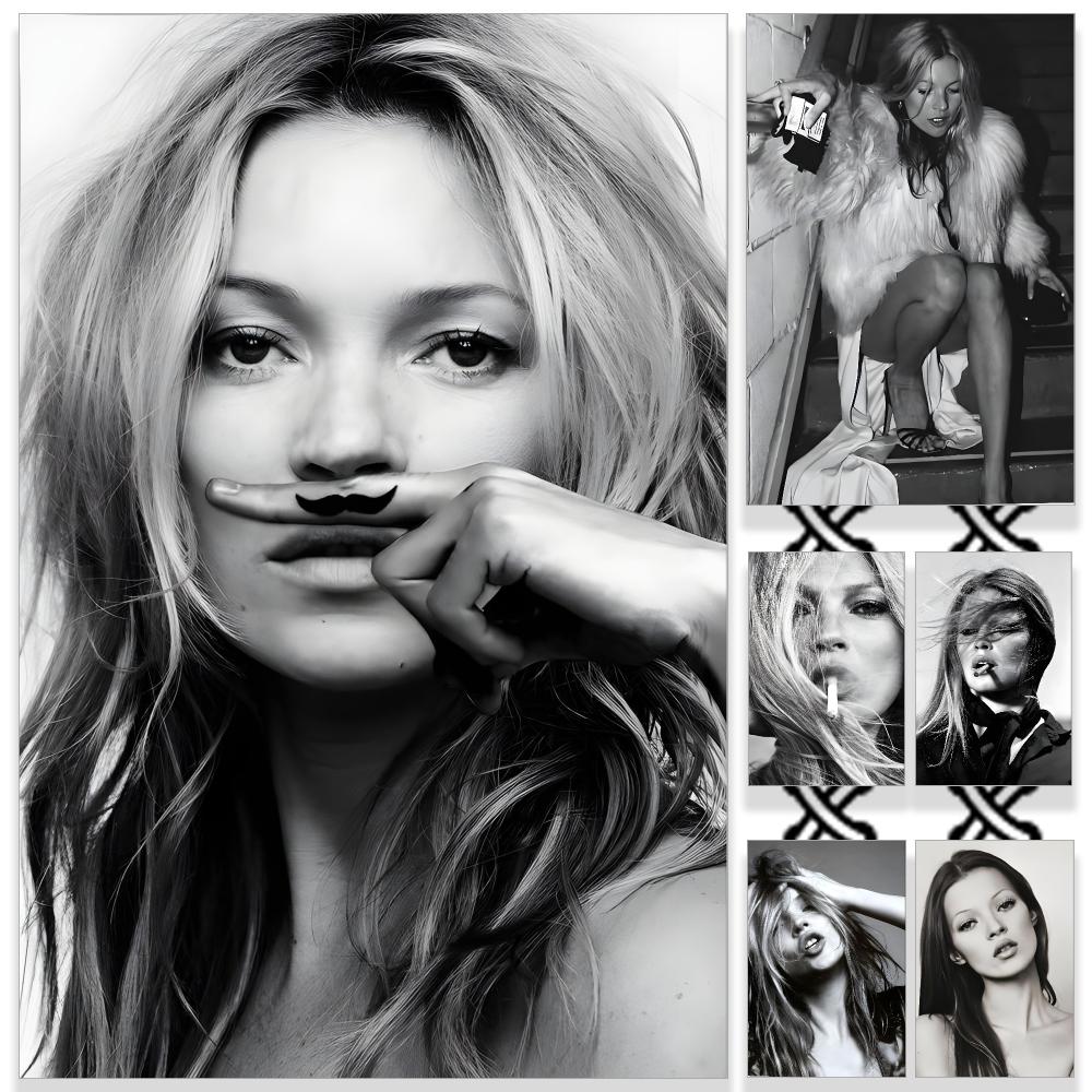 Home Gym Aesthetic - Affiche de la célébrité K-Kate Moss,