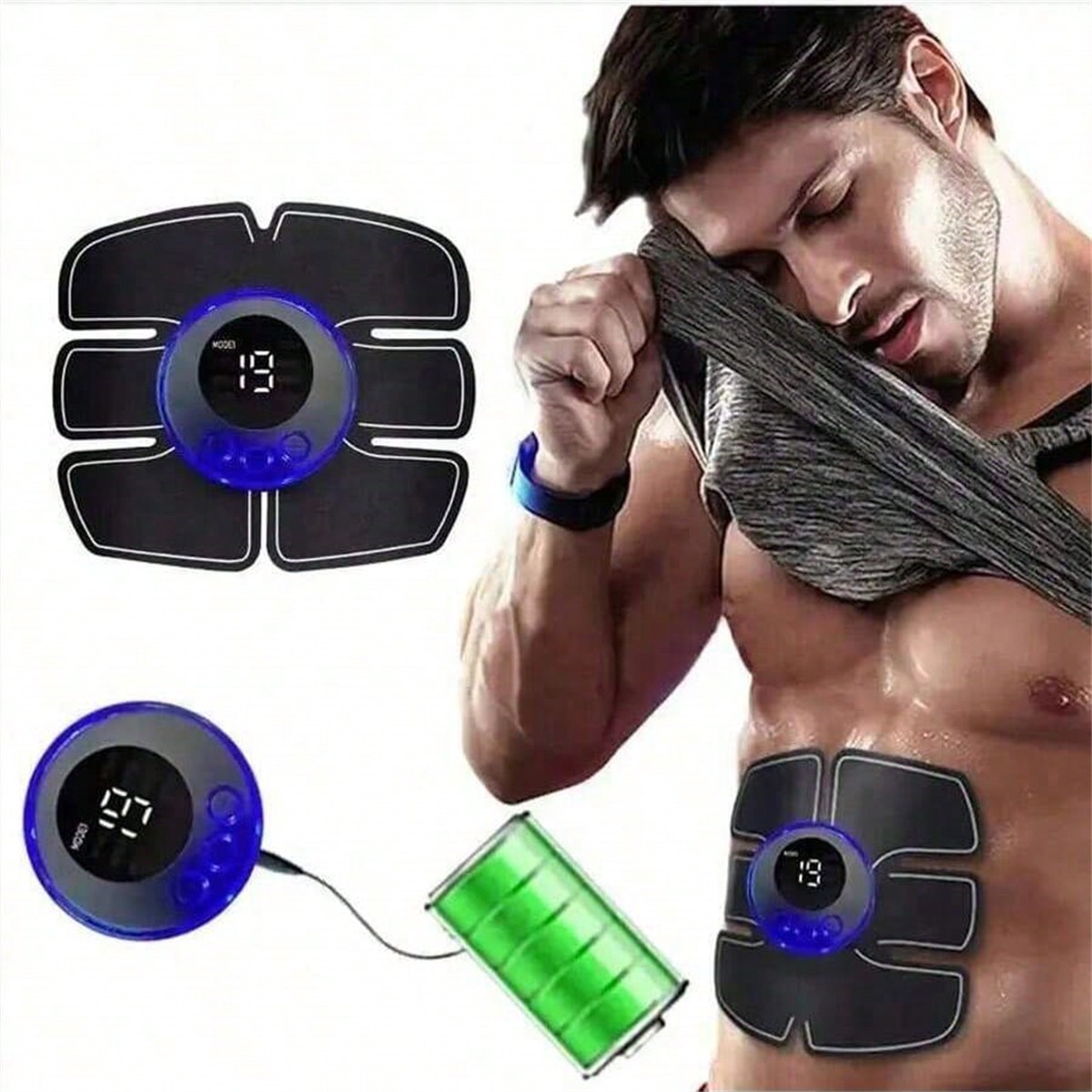 Home Gym Essentials - Dispositif d'entraînement de stimulateur musculaire EMS