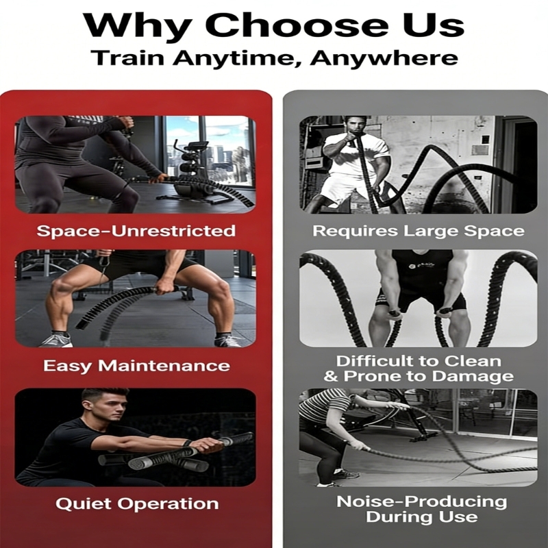 Home Gym Build - Cordes sans corde lestées pour salle