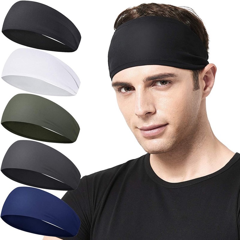 Home Gym Aesthetic - Bandeau de sport élastique absorbant la