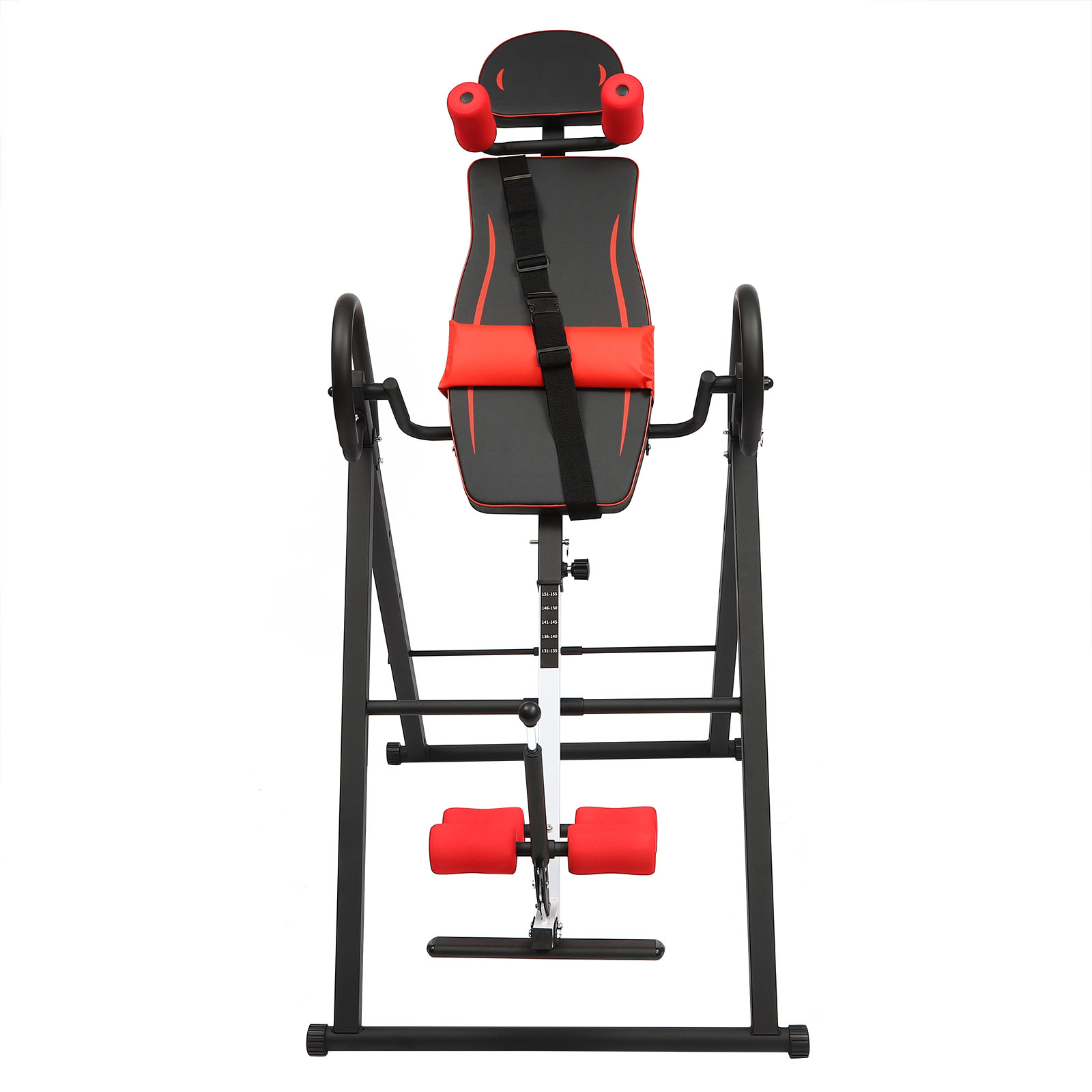 Home Gym Essentials - Table d'inversion noire/rouge/bleue, équipement d'entraînement à