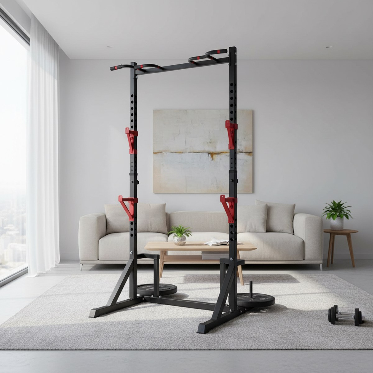 Rack de musculation réglable a - Home Gym Equipments avis et prix