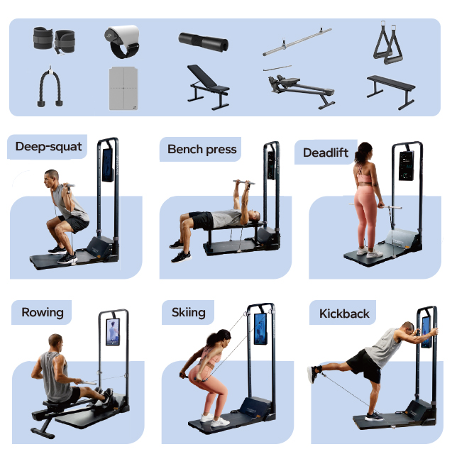 Salle de sport à domicile inte - All In One Gym Home Equipment avis et prix