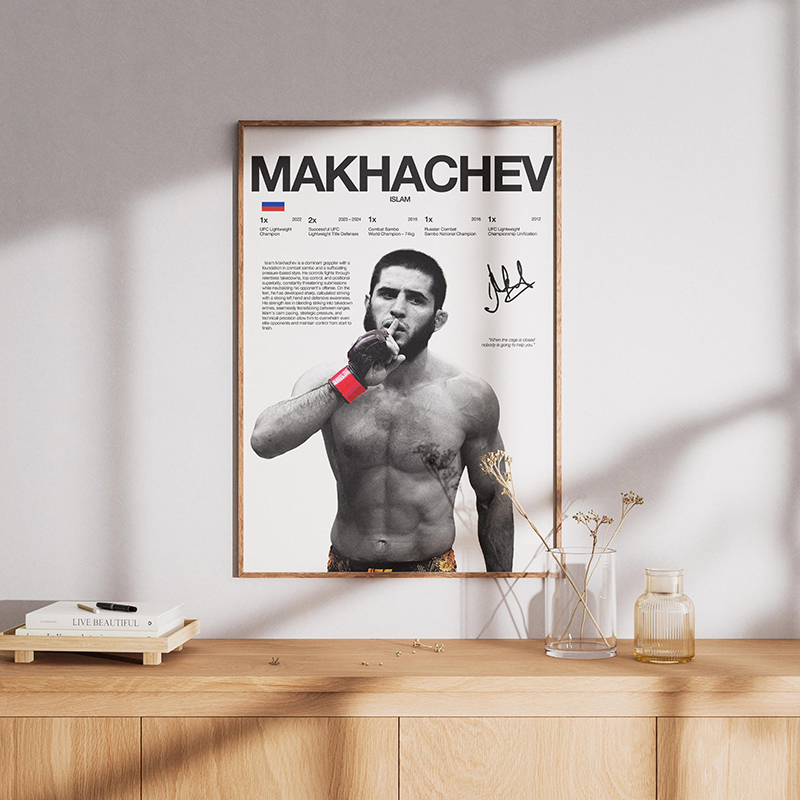 Affiche de combat des légendes - Home Gym Aesthetic avis et prix