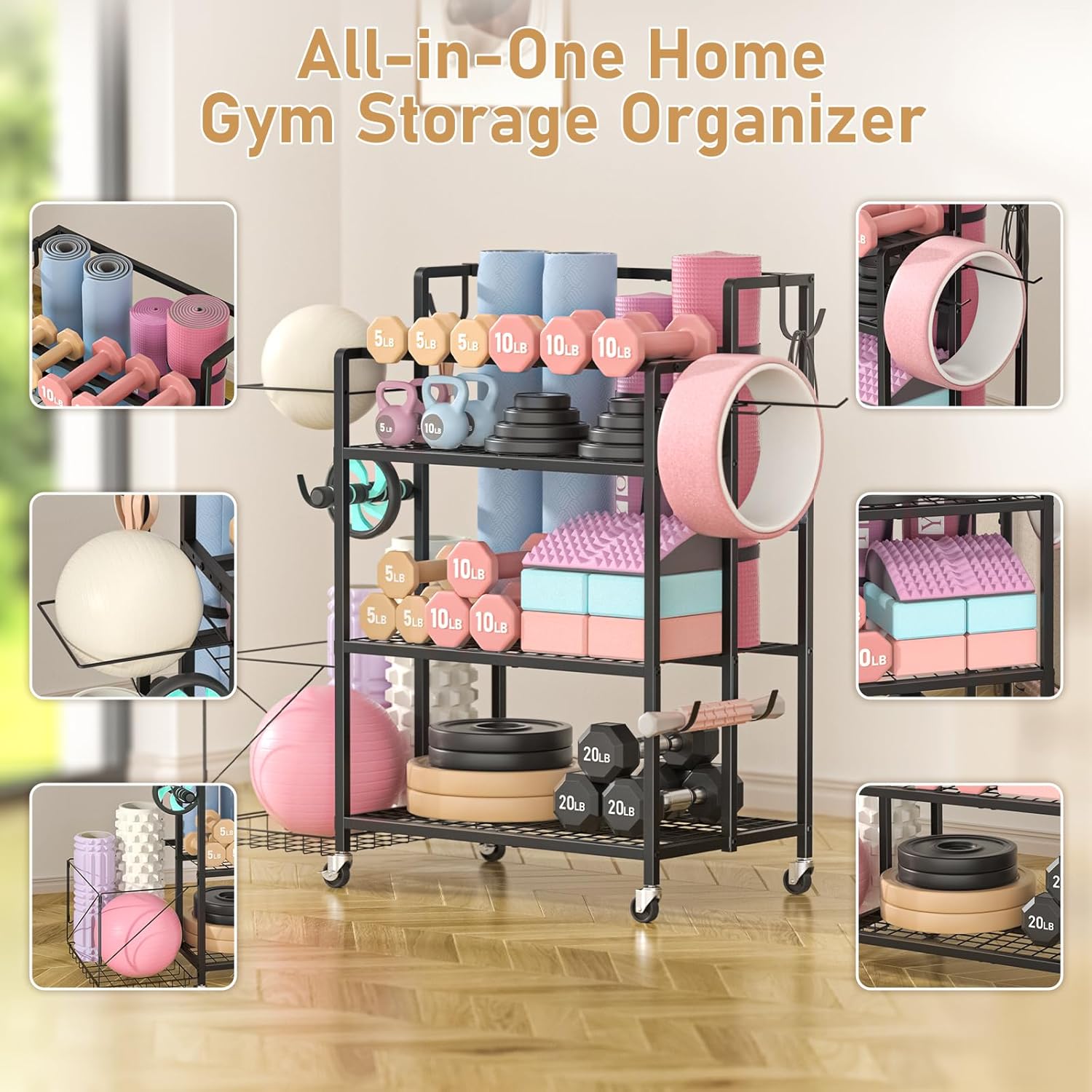 Rangement pour salle de sport  - Home Gym Equipments avis et prix