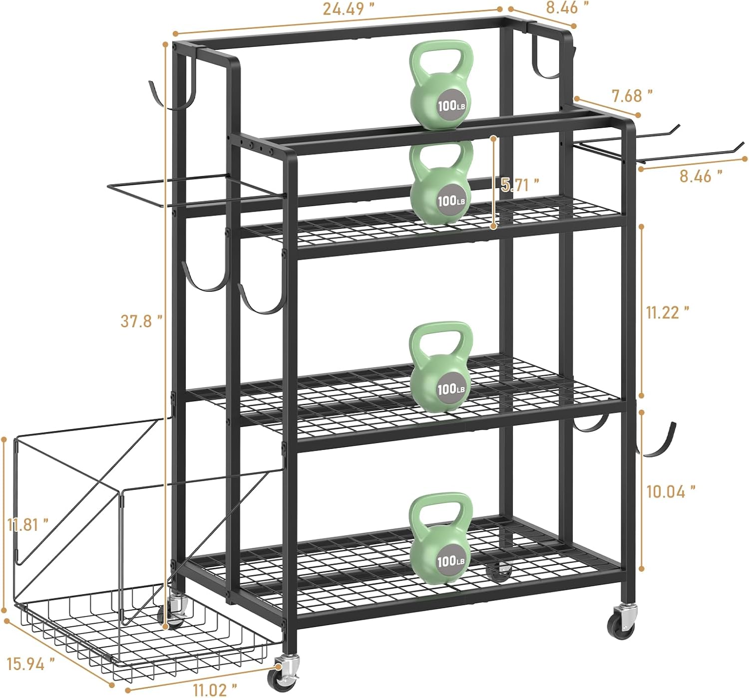 Rangement pour salle de sport  - Home Gym Equipments avis et prix