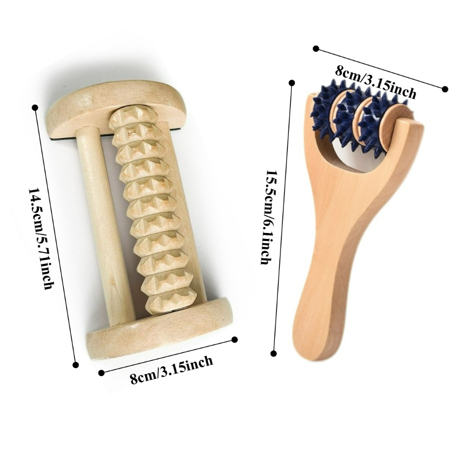 Lot de 2 rouleaux de massage e - Home Gym Essentials avis et prix
