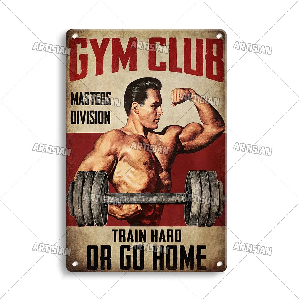 Plaque murale décorative en mé - Home Gym Aesthetic avis et prix