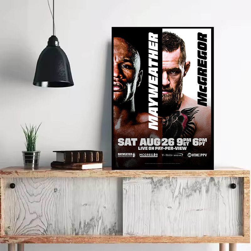 Affiche de combat de championn - Home Gym Aesthetic avis et prix