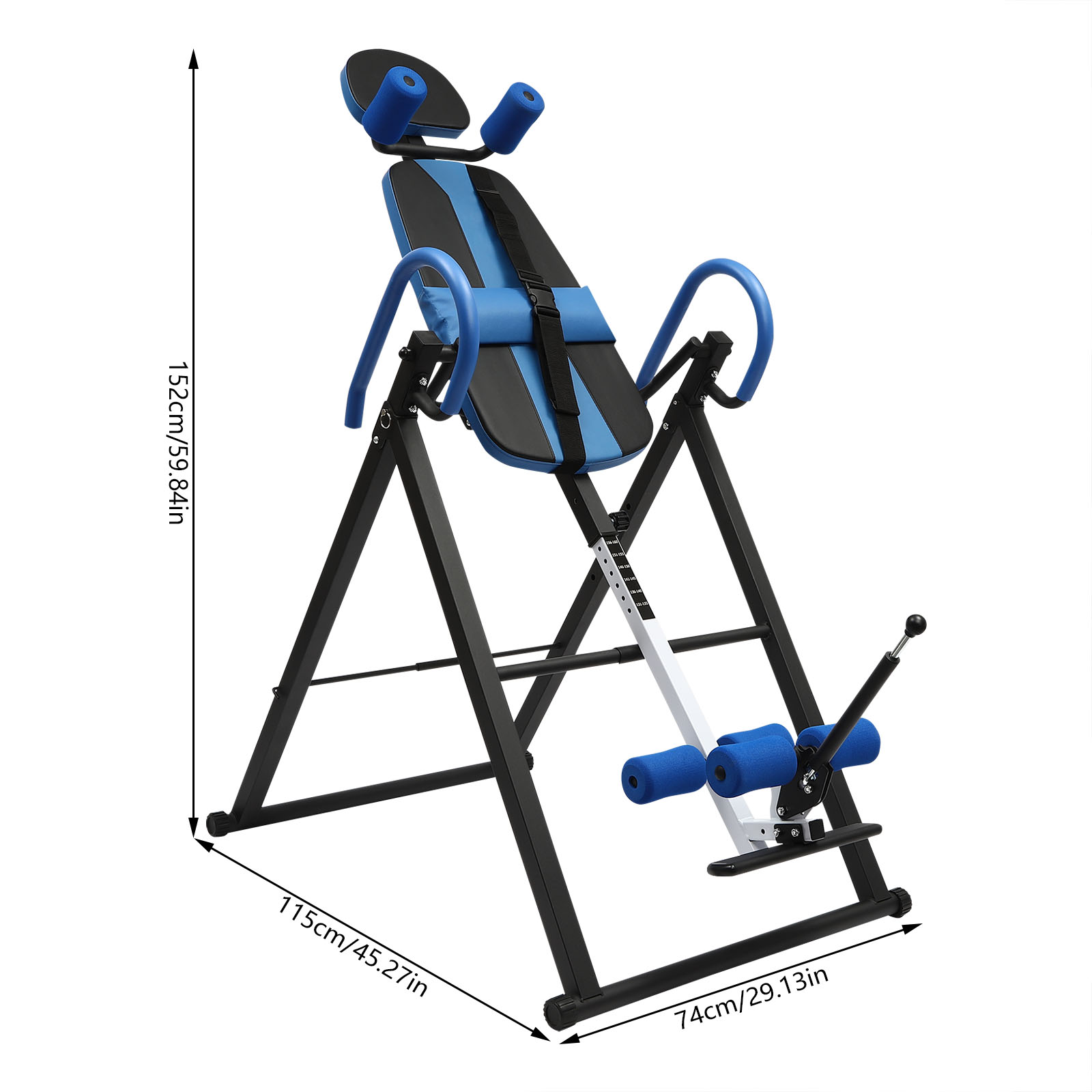 Table d'inversion noire/rouge/ - Home Gym Essentials avis et prix