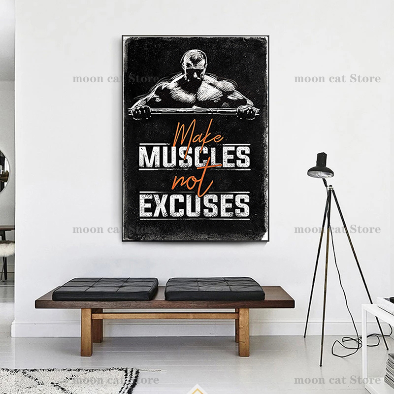 Affiche de sport de Fitness, c - Home Gym Aesthetic avis et prix
